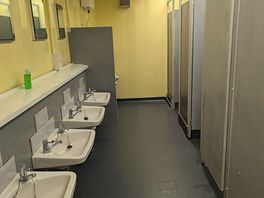 Toilet block