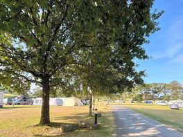 View of the site from entrance to the field