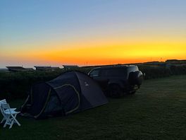 Sunset from a top pitch.