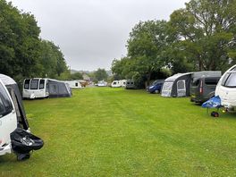 The whole site, small but spacious