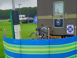 Based in 2nd team rugby pitch. plenty of space.