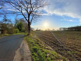 The sunset from the road side.