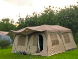 Great pitch size. our tent is approx 5m x 5m