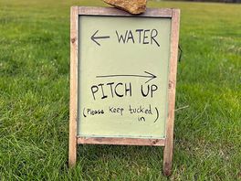 Simple camping instructions