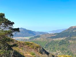 View on precipice walk
