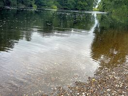 Nearby lake