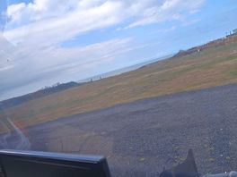Beautiful views from our caravan