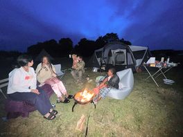 Ghost stories over a fire! 👻