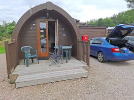3 bed accom next to a toilet block