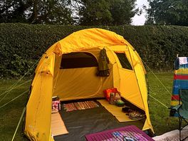 Our home for the weekend