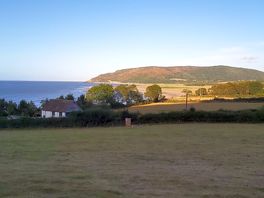 View from the top of the site.