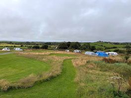 The hideaway pitches.