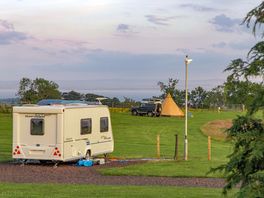 Fully-serviced hardstanding pitches