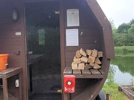 Sauna by the lake