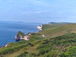 Durdle door 5 mins away
