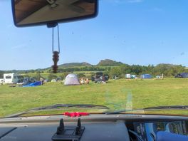 View of the roaches from the campsite