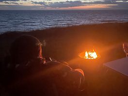View after sunset