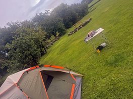 Pitched up