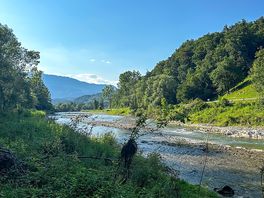 River near by