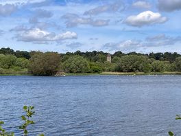 View of the lake/quarry