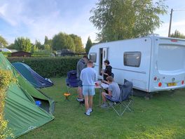 Space was fine for van and 2 tents