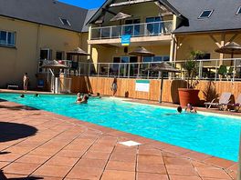 Pool area.