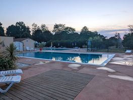 The swimming pools