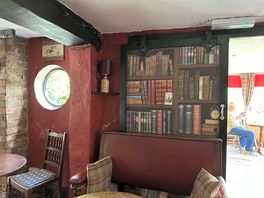 Inside the durham ox pub