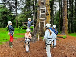 Great fun ziplining