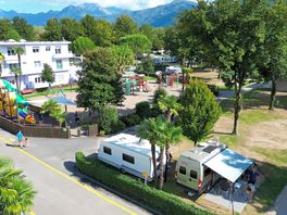 Pitches with mountain views