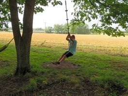One of the swings