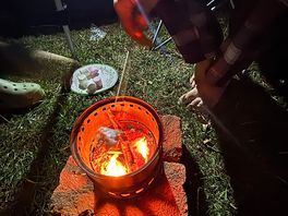 Allowed campfire although rules apply