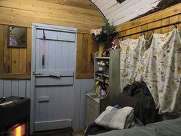 Inside george hut