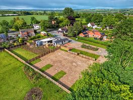 Aerial view of the site
