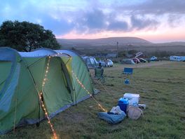 View from our pitch