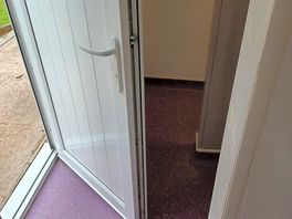 Shower - poor access, impossible for wheelchair