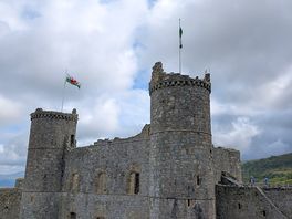 Nearby harlech castle