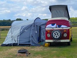 Lots of room for vinnie and the awning
