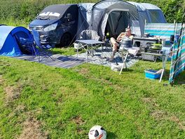 Relaxing night away in the sunshine