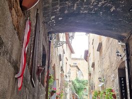 Back street in orvieto