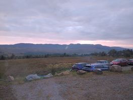 View from the campsite