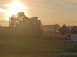 Glorious sunset