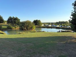 View of the site from the lake
