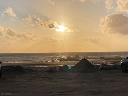 View from the beach car park