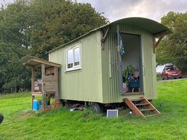 The lovely shepherds hut