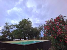 Pool des campingplatzes