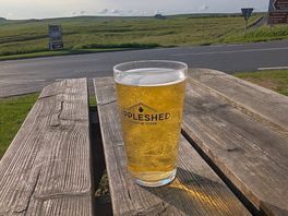 At local pub 29 min walk away