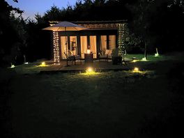 Evening at the cabin