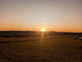 Sunset from the tent