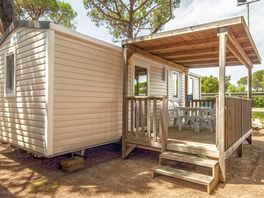 Lodge with private patio